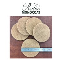 [MONOCOAT] 루비오 모노코트 원형 샌더 시공용 패드 (130mm 5매)