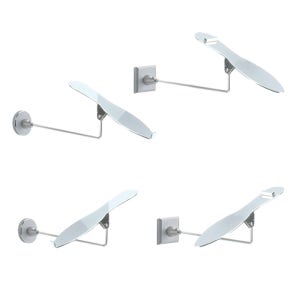 테크노퍽M 각도조절 신발진열용 매장진열 의류매장