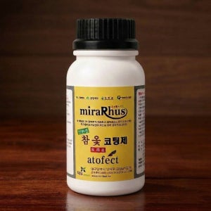 참옻칠 아토펙트 코팅제 500ml 암주합 진갈색 바니쉬 니스 목재 원목 가구 한옥목재