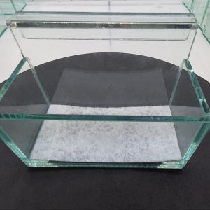 앙코르 수족관 유리로 만든 수상 수초 통