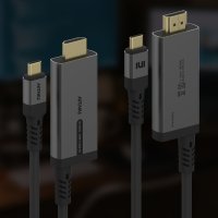 C타입 to HDMI PD충전 미러링 HDR 케이블 1m