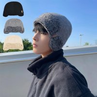 귀도리비니 숏비니 방한 겨울 니트 비니 모자