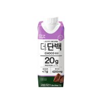 빙그레 더단백드링크 초코 250ml