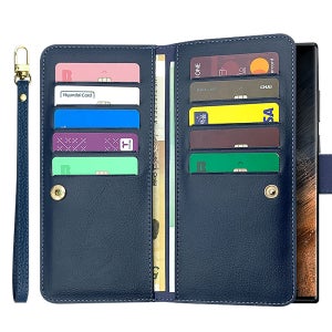 갤럭시J7 2017 J730 천연소가죽 디디 더블 핸드폰 지갑 스트랩 다어이리 케이스