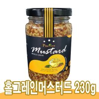 솔표 홀그레인 머스타드 230g 1개 솔표식품 허니