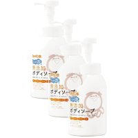 Shabondama Body Soap 사본다마 무첨가 바디 워시 570ml 3팩