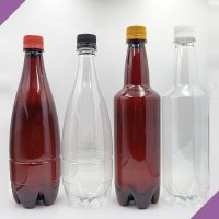 (80개) 와인페트병 PET병 막걸리공병 맥주병 750ml 내압 플라스틱병 갈색 투명