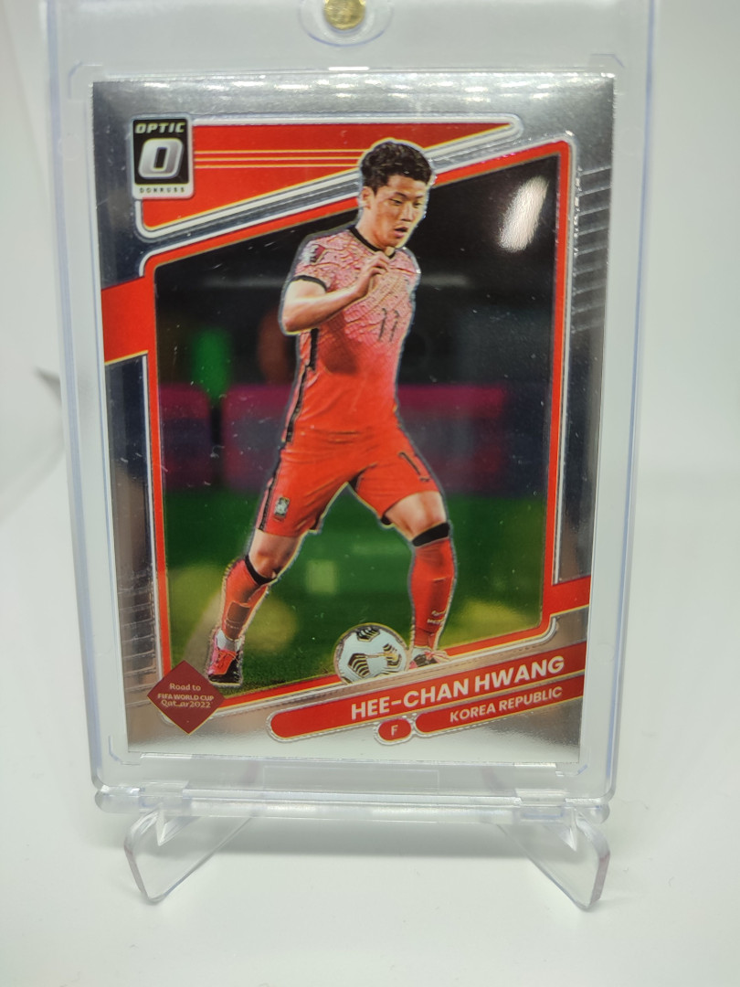 2021 Donruss Rd/Qatar Optic 황희찬 국가대표 카드 축구 카드