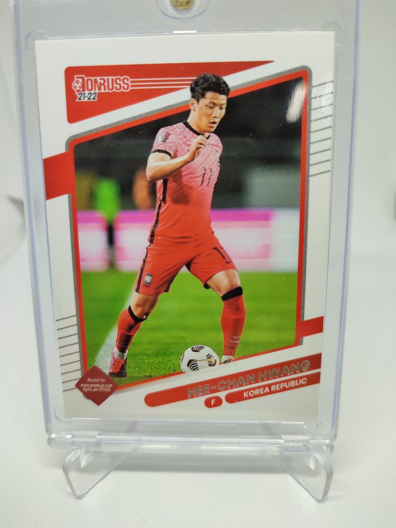 2021 Donruss Road To Qatar 황희찬 Hee-Chan 국가대표 축구 카드