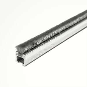 모헤어 몰딩 외풍차단 바람막이 쫄대 모헤어 7mm 회색 2400mm