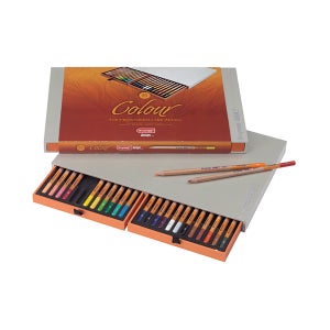 브런질 유성 색연필 세트 24색 8805H24