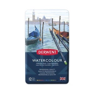 더웬트 수채색연필세트 12색 DE32881