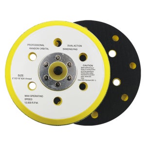 150mm(6인치) 15홀 에어 샌딩기 벨크로 패드