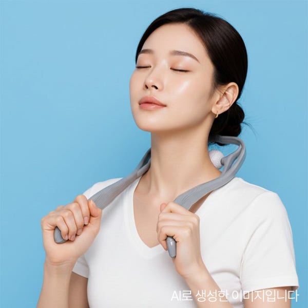 지압 더 강한 리브릭스 목 어깨 안마기 마사지기 승모근 뒷목 지압기
