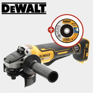 디월트 DCG406N 20V 충전 그라인더 전동 무선 125mm 절삭 연마 패들스위치
