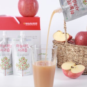 과즙 팡팡 사과즙