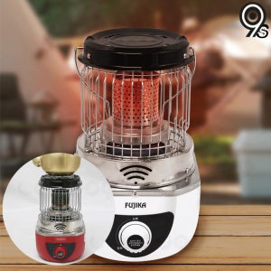 후지카 부탄가스 난로 실외용 낚시 캠핑 야외활동 차박 미니 소형 이동식 히터 FU-118