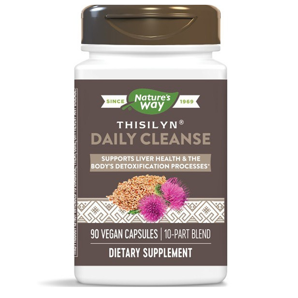 <b>네이처스웨이</b> 시실린 데일리 <b>클렌즈</b> 비건 90캡슐 1통 밀크씨슬
