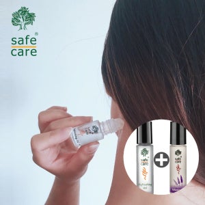 잠깸 멘톨+푹잠 라벤더 아로마오일 롤온 1억병판매 의대생공부템 파우치 세트