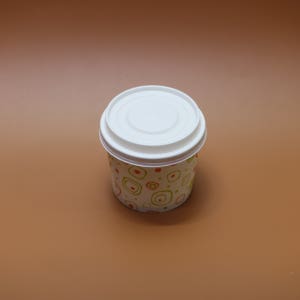 종이용기 350cc 뚜껑 포함 1,000개 세트