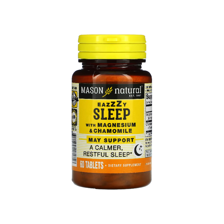 메이슨내추럴 이지슬립 <b>마그네슘</b> 캐모마일 60정