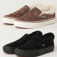 반스 퍼 슬립온 뽀글이 털 뮬 VANS V98CF FUR (2컬러)