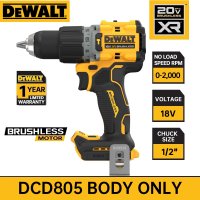 전동 임팩 충전 가정용 전동 드라이버 드릴 Dewalt-DCD805 해머 드릴/드라이버