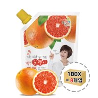 꽃샘 별난알맹이 자몽 파우치 500g 1BOX(8개입) 먹는법 자몽차 자몽청 에이드 효능