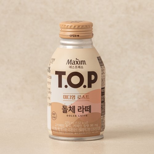 맥심 T.O.P 미디엄 로스트 돌체라떼 성분 분석