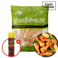 마니커에프앤지 닭다리후라이드 1kg + 오뚜기 치킨양념소스 490g