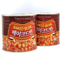 베이키드빈스 부대찌개 콩통조림 삼아 업소용 대용량 2.6kg