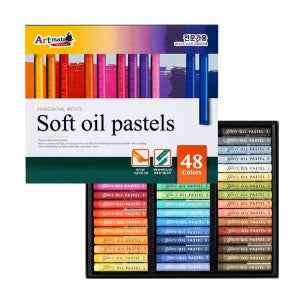 아트메이트 NEW 전문가용 소프트 오일파스텔 48색 6688310