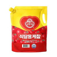 오뚜기 대용량 스파우트팩 업소용 케찹 3kg 3.3kg