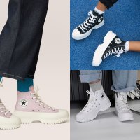 컨버스 클래식 올스타 4cm 키높이 하이 캔버스화 운동화 남녀공용 Chuck Taylor