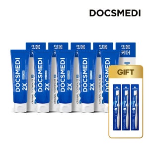 닥스메디2X 잇몸 케어 치약 임산부 천연 프로폴리스 불소 시린이 충치 구취제거, 5개