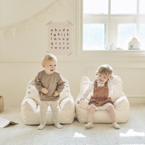 유아 소파 코아코아 쁘띠 키즈 빈백 바른자세 아기 의자 조카선물