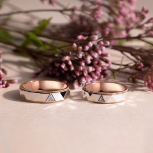 14k 18k 엘로크 심플 밴드 종로 두꺼운 디자인 30대 커플링 각인