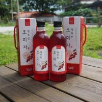 오미자청 문경오미자차 오미자즙 500ml x 2병 선물형