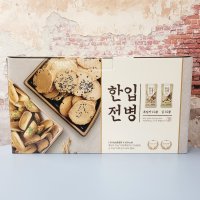 한입전병 1000g 흑임자50gx10+김50gx10 총 20봉 / 선물용세트