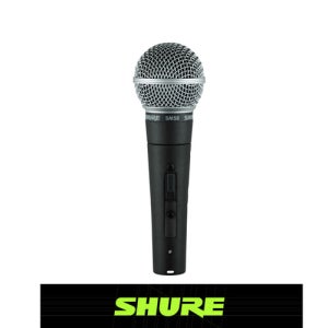 SM58SK SHURE 다이나믹 보컬 공연 스위치