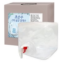 크로바 초순수 3차 살균 정제수 10L(코크) 반도체 증류수 지게차배터리 양압기 가습기 의료용