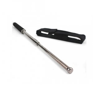 호신용 640MM 셀프 데펜스 삼단봉 BLACK, 경찰 군인 진압 밤길이무서운여자