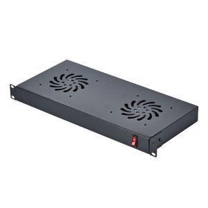 1U 쿨링팬 판넬 2팬 NX854 19인치 서버랙 허브랙 겸용