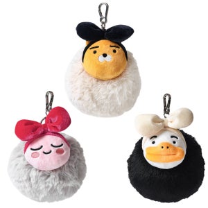 카카오프렌즈 스윗 볼 파우치 골프공 2구 주머니 고리형 미니 케이스