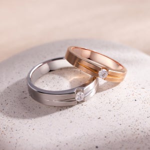 14k 18k 마리온 결혼반지 종로 두꺼운 디자인 30대 커플링 각인