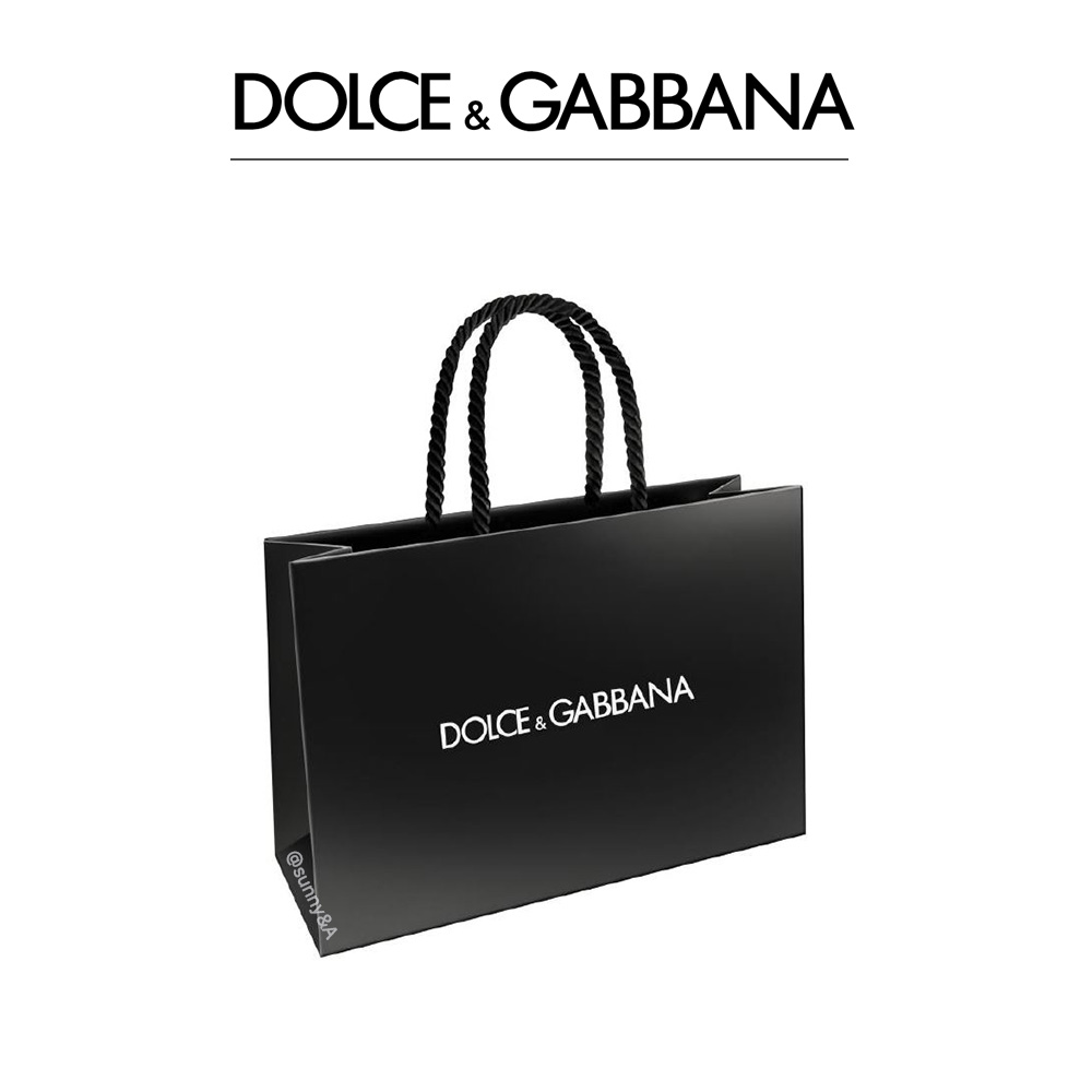 돌체앤가바나 쇼핑백 향수쇼핑백 명품쇼핑백