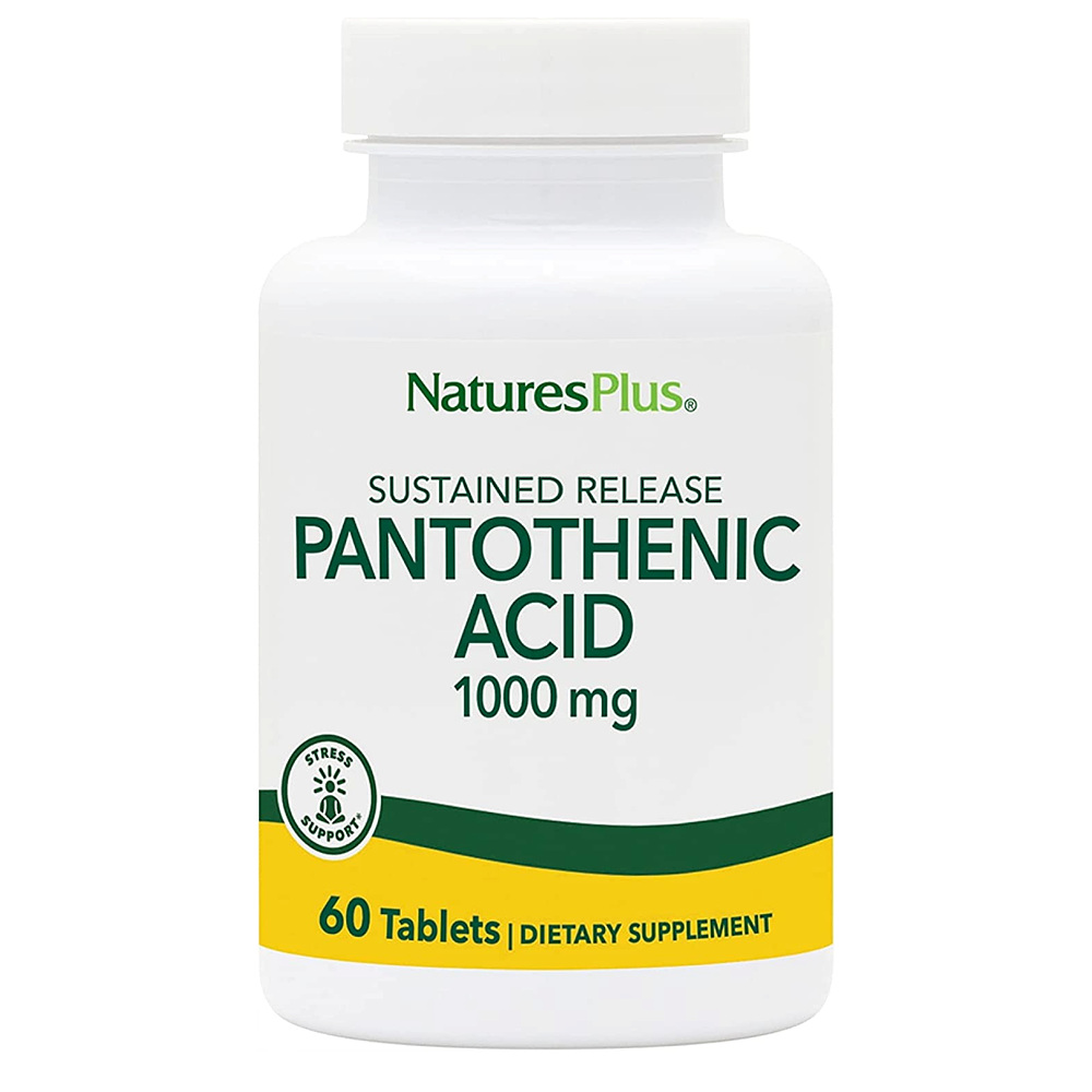 네이쳐스플러스 판토텐산 1000mg 타블렛60정 X 1통 <b>Pantothenic Acid</b>