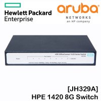 HPE Aruba 1420-8G JH329A 8포트 기가비트 스위치허브