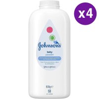 JOHNSON’S 존슨즈 베이비 파우더 오리지널 대용량 500g 4 팩