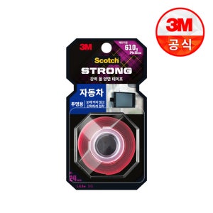 3M 스카치 강력 자동차 투명 폼 양면테이프 CL215-A